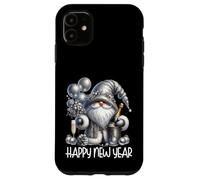 Happy New Year Gnome For Women And Men Funny New Years Party Custodia per iPhone 11