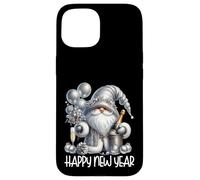 Happy New Year Gnome For Women And Men Funny New Years Party Custodia per iPhone 15