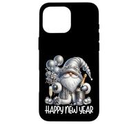Happy New Year Gnome For Women And Men Funny New Years Party Custodia per iPhone 16 Pro Max