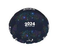 Happy New Year Of 2026 Cuffia Da Doccia Per Donna Con Elastici Cuffia Da Doccia Elastico Cuffie Da Bagnos Per Spa Salone Viaggi