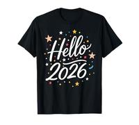 Happy New Year Party 2026 Family Matching Men Women Maglietta