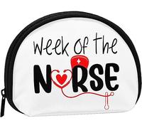 Happy Nurses Week Day Women And Girls Cute Fashion Portamonete Portamonete Portamonete Portachiavi