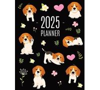 Happy Oak Tree Press Beagle Planner 2025 (Tascabile)