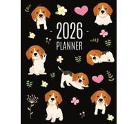 Happy Oak Tree Press Beagle Planner 2026 (Tascabile)