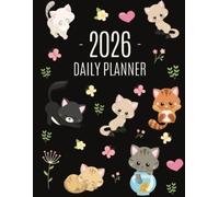 Happy Oak Tree Press Cats Daily Planner 2026 (Tascabile)