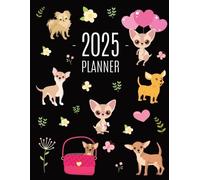 Happy Oak Tree Press Chihuahua Planner 2025 (Tascabile)