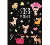 Happy Oak Tree Press Chihuahua Planner 2026 (Tascabile)