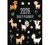 Happy Oak Tree Press Goat Planner 2026 (Tascabile)