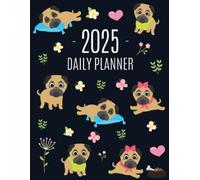 Happy Oak Tree Press Pug Planner 2025 (Tascabile)