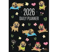 Happy Oak Tree Press Pug Planner 2026 (Tascabile)