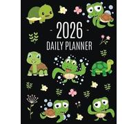 Happy Oak Tree Press Turtle Planner 2026 (Tascabile)