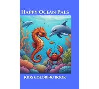 Happy Ocean Pals: Coloring book