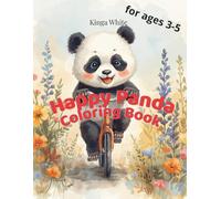 Happy Panda Coloring Book: For ages 3-5 Fun Coloring Pages