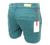 Happy Pantaloni Chino Joy Verde Abete Musica Donna Sigaretta Slim Elasticizzato