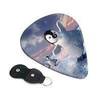 Happy Penguin Plettro per chitarra Set da 6 pezzi per chitarra acustica, chitarra elettrica, basso, ukulele - sottile, medio e spesso