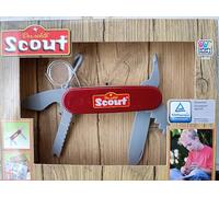 Happy People Coltello tascabile per bambini Il vero Scout!, Primo coltello tascabile multifunzione per bambini