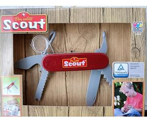 Happy People Coltello tascabile per bambini Il vero Scout!, Primo coltello tascabile multifunzione per bambini