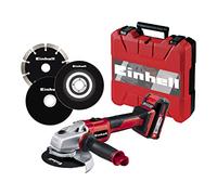 Happy People Einhell 41767 - Smerigliatrice angolare a batteria per bambini Power X-Change Axxio con valigetta, giocattolo per bambini con unità a batteria sostituibile