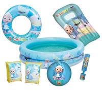 Happy People Grande Cocomelon Set da Bagno 6tlg - Poolset Con Piscina &