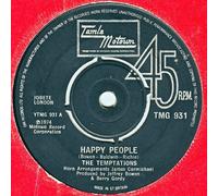 Happy People / Happy People (Instrumental) - Temptations, The / Temptations Band, The 7" 45