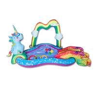 Happy People Playcenter Unicorno Scivolo 254x198x145cm Incl Palle Anelli Piscina