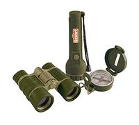 Happy People 19317 Scout Entdecker-Set 3-teilig Esterno Bussola Lampada Binocolo