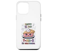 Happy Pi Day Pizza Math Nerd Funny Teacher Men Women Kids Custodia per iPhone 12 Pro Max