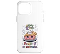 Happy Pi Day Pizza Math Nerd Funny Teacher Men Women Kids Custodia per iPhone 16 Pro Max