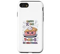 Happy Pi Day Pizza Math Nerd Funny Teacher Men Women Kids Custodia per iPhone SE (2020) / 7/8