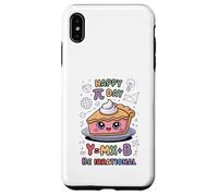 Happy Pi Day Pizza Math Nerd Funny Teacher Men Women Kids Custodia per iPhone XS Max