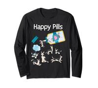 Happy Pills Husky Cani Carini Amanti Husky Cool Maglia a Manica