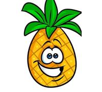 Happy Pineapple Tropical Sunshine Journal