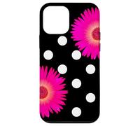Happy Playful, ciondolo retrò a pois rosa a forma di margherita Shapes Mania Custodia per iPhone 12 mini