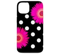 Happy Playful, ciondolo retrò a pois rosa a forma di margherita Shapes Mania Custodia per iPhone 13