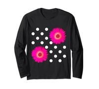 Happy Playful, Ciondolo retrò a Pois Rosa a Forma di Margherita Shapes Mania Maglia a Manica