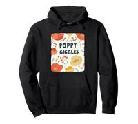 Happy Poppy Giggles per Un Bel Look Estivo Felpa con Cappuccio