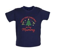 Happy Primo Natale Come My Mummia - Bambino T-Shirt / Body - 1st Carino Mum