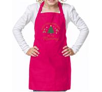 Happy Primo Natale Come My Mummia - Unisex Bambini Grembiule - 1st Cute Mamma