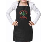 Happy Primo Natale Come My Mummia - Unisex Bambini Grembiule - 1st Cute Mamma