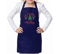 Happy Primo Natale Come My Mummia - Unisex Bambini Grembiule - 1st Cute Mamma