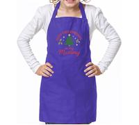 Happy Primo Natale Come My Mummia - Unisex Bambini Grembiule - 1st Cute Mamma