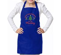 Happy Primo Natale Come My Mummia - Unisex Bambini Grembiule - 1st Cute Mamma