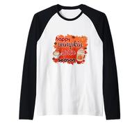 Happy Pumpkin Spice Shirt Tazza da caffè Stagione Autunnale Maglia con Maniche Raglan
