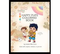 HAPPY PUPS coloring book