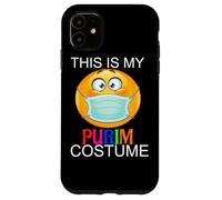 Happy Purim Costume funny Jewish Face Mask Custodia per iPhone 11