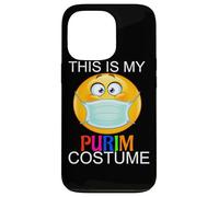 Happy Purim Costume funny Jewish Face Mask Custodia per iPhone 13 Pro