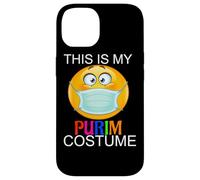 Happy Purim Costume funny Jewish Face Mask Custodia per iPhone 14