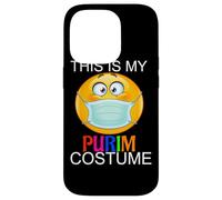 Happy Purim Costume funny Jewish Face Mask Custodia per iPhone 14 Pro