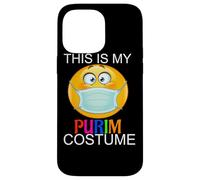 Happy Purim Costume funny Jewish Face Mask Custodia per iPhone 14 Pro Max