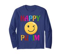 Happy Purim Costume Funny Jewish Face Mask Maglia a Manica